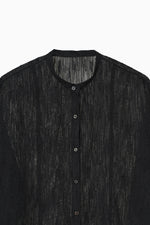 画像をギャラリービューアに読み込む, cut jacquard long shirt
