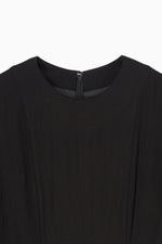 画像をギャラリービューアに読み込む, waist side slit cocoon dress
