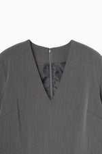 画像をギャラリービューアに読み込む, Flow Sleeve V Dress
