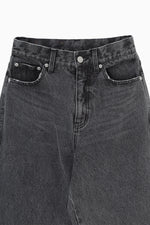 画像をギャラリービューアに読み込む, side hem slit denim
