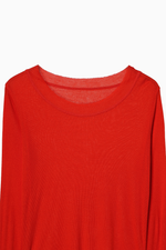 画像をギャラリービューアに読み込む, Modal Wool Sheer Top
