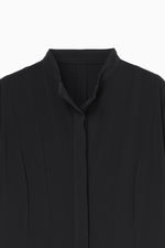 画像をギャラリービューアに読み込む, wide tuck jumpsuit
