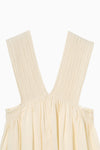cotton crepe gather top