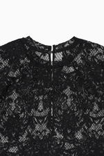 画像をギャラリービューアに読み込む, rascel lace half sleeve top
