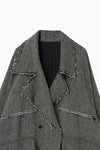 Linen Wool Trench Coat