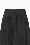 Tuck Cocoon Denim