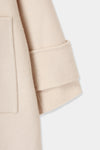 Hooded Stole Rever Coat