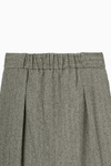 Herringbone Tweed Skirt