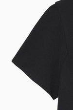 画像をギャラリービューアに読み込む, front tuck cocoon dress
