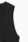 Check Flare Panel Dress