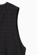 画像をギャラリービューアに読み込む, Check Flare Panel Dress
