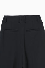 画像をギャラリービューアに読み込む, double tuck wide pants
