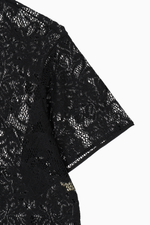 画像をギャラリービューアに読み込む, rascel lace half sleeve top
