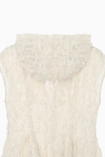 画像をギャラリービューアに読み込む, Cut Jacquard Peplum Hoodie
