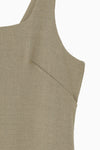 【POPUP先行販売アイテム】back tie cocoon dress