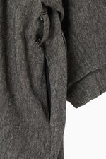 画像をギャラリービューアに読み込む, Linen Wool Trench Coat
