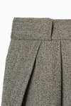 Herringbone Tweed Skirt
