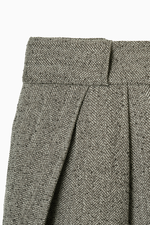 画像をギャラリービューアに読み込む, Herringbone Tweed Skirt

