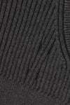 Cropped Rib Knit Vest