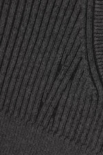 画像をギャラリービューアに読み込む, Cropped Rib Knit Vest
