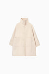 Hooded Stole Rever Coat