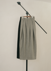 Herringbone Tweed Skirt