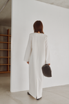 Flow Sleeve V Dress