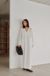Flow Sleeve V Dress