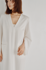 画像をギャラリービューアに読み込む, Flow Sleeve V Dress
