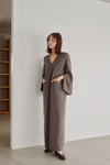 Flow Sleeve V Dress