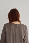 Flow Sleeve V Dress
