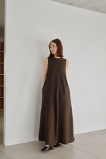 画像をギャラリービューアに読み込む, Check Flare Panel Dress
