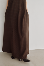 画像をギャラリービューアに読み込む, Check Flare Panel Dress
