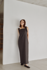 画像をギャラリービューアに読み込む, Tweed Frill Column Dress
