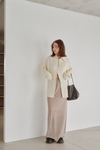 Lace Jacquard Long Skirt
