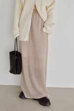 画像をギャラリービューアに読み込む, Lace Jacquard Long Skirt
