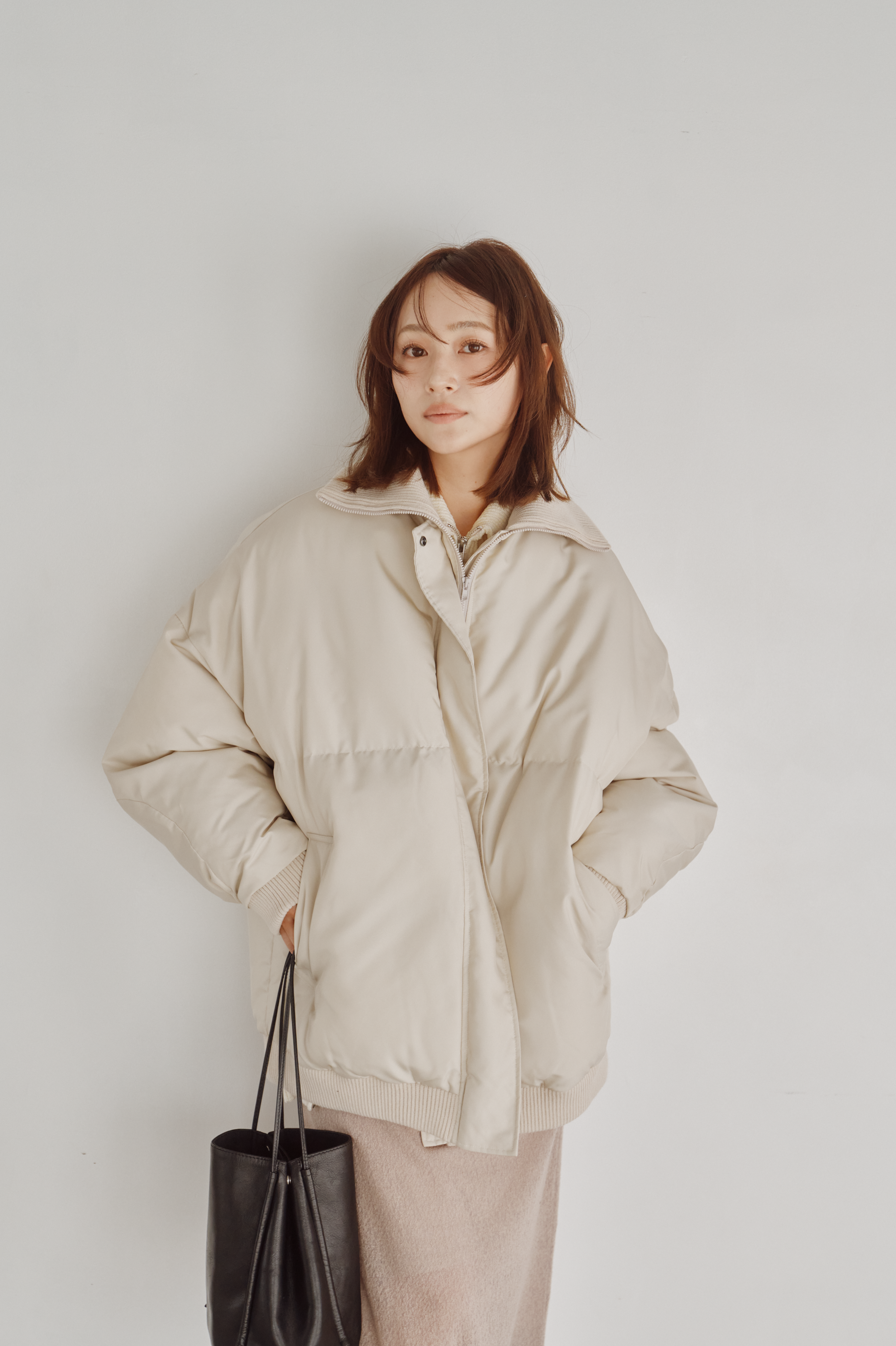 High Neck Padded Coat - Hella (ヘラ）公式通販サイト