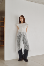 画像をギャラリービューアに読み込む, Fitted Puff Rib Top
