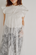 画像をギャラリービューアに読み込む, Fitted Puff Rib Top
