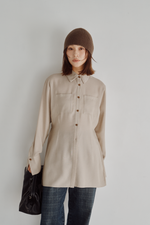 画像をギャラリービューアに読み込む, Viyella Waist Shape Shirt
