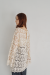 Scalloped Lace Top