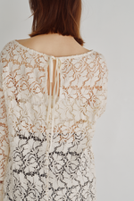 画像をギャラリービューアに読み込む, Scalloped Lace Top
