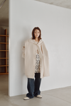 Hooded Stole Rever Coat