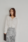 High Neck Knit Cardigan