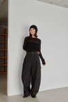 Tuck Cocoon Denim