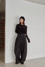 画像をギャラリービューアに読み込む, Tuck Cocoon Denim
