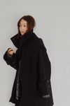 Hooded Stole Rever Coat