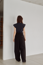 画像をギャラリービューアに読み込む, Double Tuck Twill Pants
