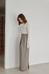 Herringbone Tweed Skirt