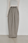 Herringbone Tweed Skirt